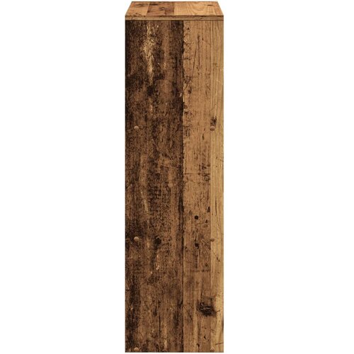 Pregrada regal za knjige 3 razina boja drva 99x29x99cm drveni Slike