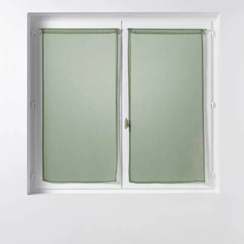 Douceur d intérieur Kaki zelene prosojne zavese v kompletu 2 ks 60x90 cm Sandra –