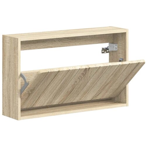  Ormar za cipele na zidu ZWOLLE 71 x 17 x 43 cm Hrast sonoma - Hrast sonoma Slike