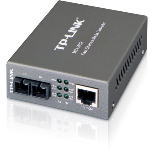 Tp-link MC110CS mrežni medijski pretvarač 1000 Mbit/s 1310 nm Crno Cene