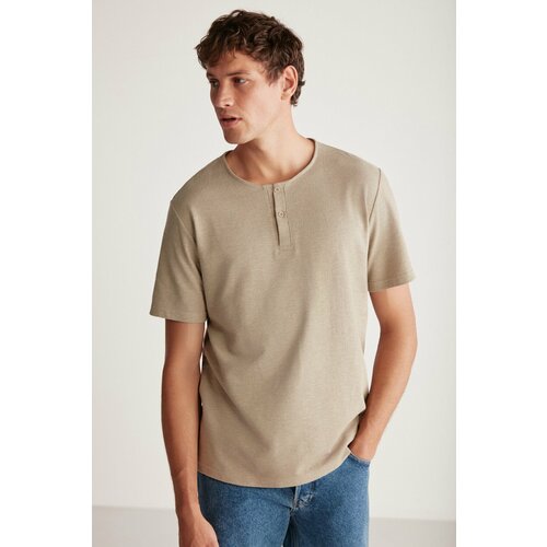 GRIMELANGE T-Shirt - Khaki - Relaxed fit Slike
