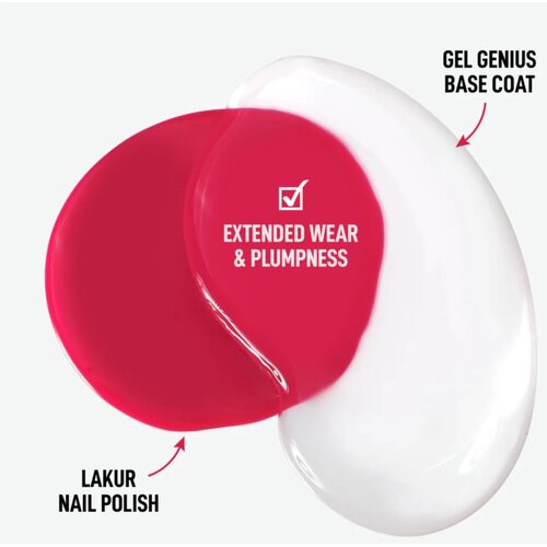 LONDONTOWN Kur Gel Genius Base Coat podlaga za lak brez uporabe UV- ali LED-svetilke 12 ml Slike