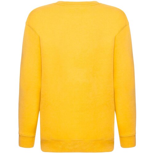 Fruit Of The Loom Ż&amp;oacute;łta bluza dziecięca Set-In Sweat Slike