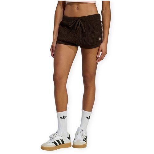 Adidas Kratke hlače &amp;amp; Bermuda Crochet Shorts KE0197 Kostanjeva Slike