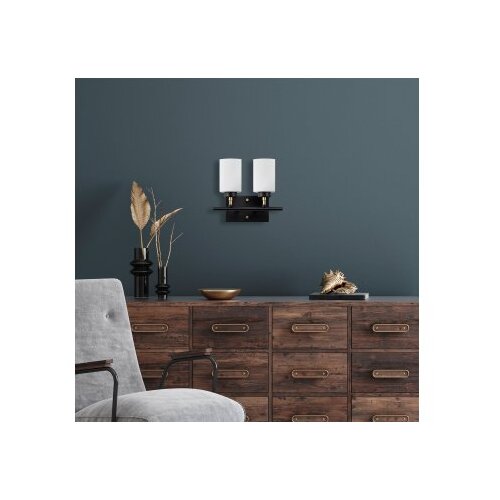 Opviq yensuk - 13122 blackgoldwhite wall lamp Cene