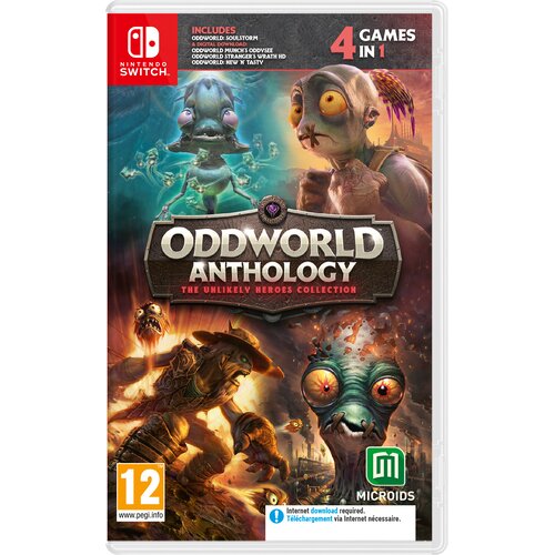  Oddworld Anthology The Unlikely Heroes Collection (SWITCH) Cene