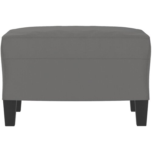  Tabure tamnosivi 60 x 50 x 41 cm od mikrovlakana Slike
