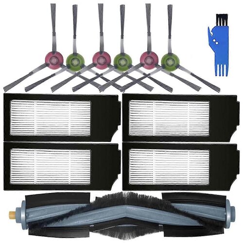 INORCO Za Deebot X1 Turbo X1 Omni T10 Plus T10 Omni/turbo robotski sesalnik Glavna stranska krtača HEPA filter, (21854318) Slike