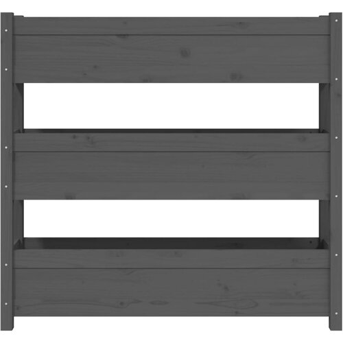  Sadilica siva 112 x 25 x 104,5 cm od masivne borovine Slike