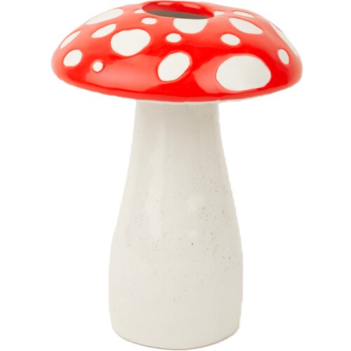 DOIY vaza pečurka (amanita), crvena i bela, 15 ili 20 cm, Cene