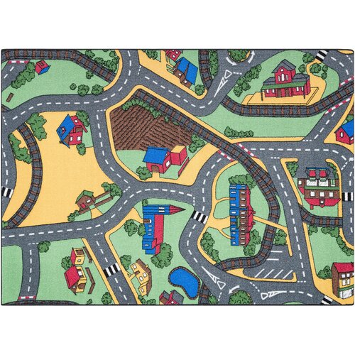 RugsX Preproge REBEL ROADS PREPROGA Playtime 95 Mestece, nedrseč 95x133 cm Siva Cene