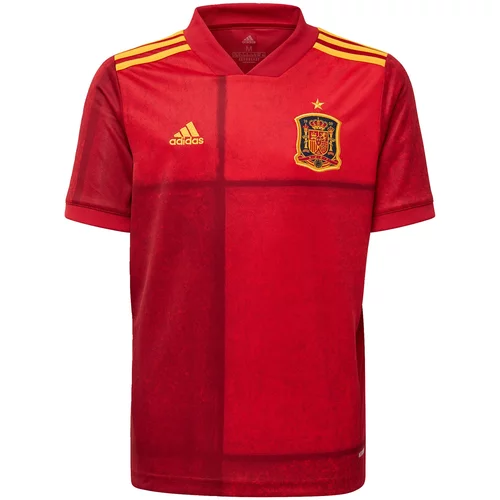 Adidas Funkcionalna majica 'Spanien EM 2020 Heim' zlato-rumena / rdeča / svetlo rdeča