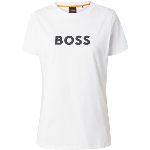 BOSS Orange Majica 'Elogo 5' crna / bijela