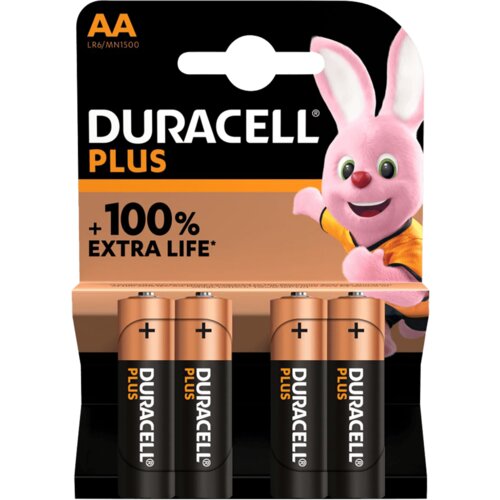 Duracell Baterija alkalna, AA, 1,5 V, blister 4 kom. – Mignon AA B4 Cijene