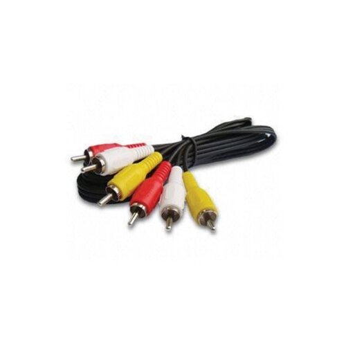 X Wave 3RCA na 3RCA 1,5m audio-video kabl M-M/1x video+2x mono audio konektori Slike