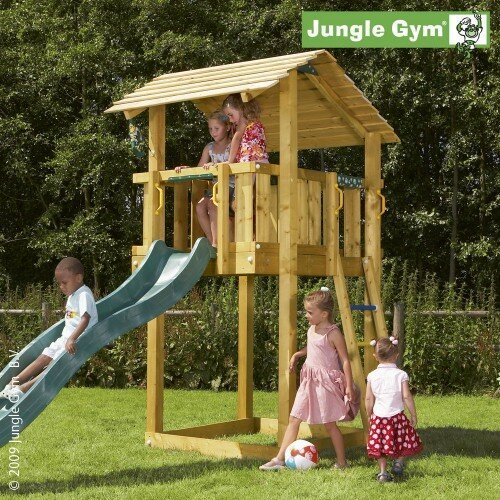 Jungle Gym toranj za decu sa toboganom Shelter Slike