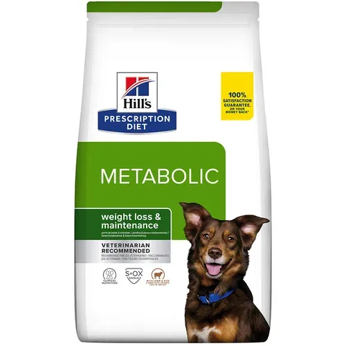 Hill’s Prescription Diet Metabolic Weight Management z jagnjetino & rižem - 12 kg