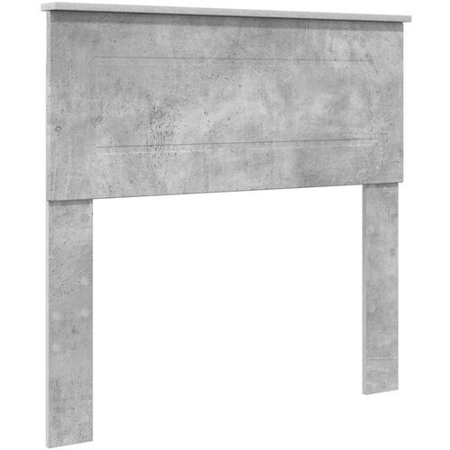  Okvir za krevet s uzglavljem Betonska siva 75 x 190 cm Slike