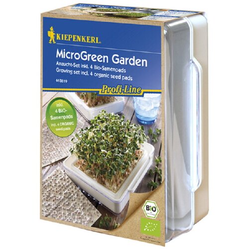 KIEPENKERL Komplet MicroGreen Garden Starter Kiepenkerl (vključno s 4 bio semenskimi blazinicami) Cene
