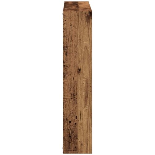 vidaXL Zidna polica Staro drvo 90x16x78 cm Konstruirano drvo Cene
