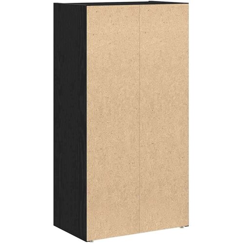 vidaXL Regal za knjige crni hrasta 40x24x77 cm od konstruiranog drva Cene