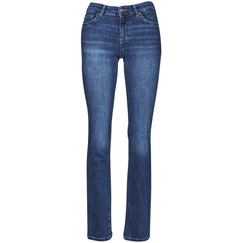 Only Jeans flare ONLALICIA LIFE REG STRT DNM DOT Modra Cene
