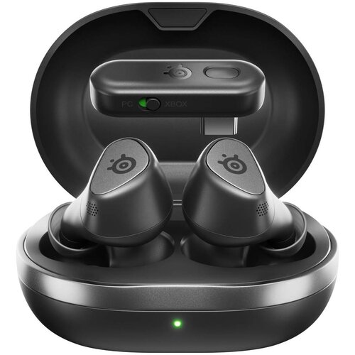 Steel Series Brezžične slu&amp;scaron;alke Arctis GameBuds za XBOX črne, (5000343134) Slike