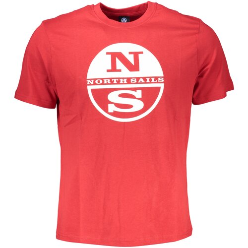 North Sails MEN&amp;amp;#39;S SHORT SLEEVE T-SHIRT RED Slike
