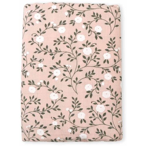 A Little Lovely Company Muslinasta brisača XL, blossom – dusty pink Cene