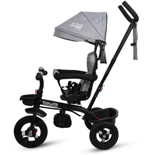 Jungle tricikl za decu Trepunti Grey, 12m+ Cene