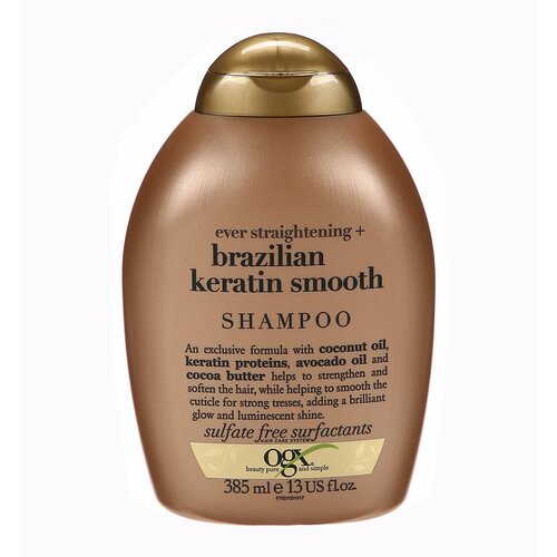 OGX šampon za kosu, brazilian keratin smooth, 385ml Slike