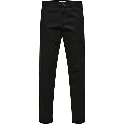Selected Homme Chino hlače 'New Miles' črna