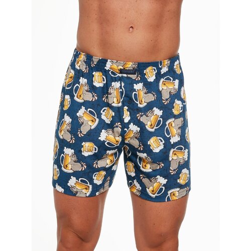Cornette Boxer shorts Classic 001/144 S-2XL navy blue Slike