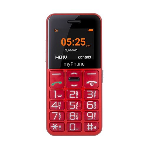 MYPHONE Halo Easy 4.32 cm (1.7) 70 g Grey, Red Entry-level phone Cijene
