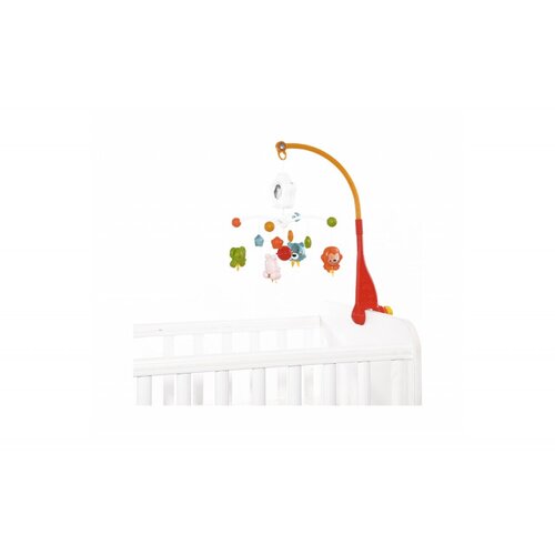 Lorelli MUZICKA VRTESKA - HAPPY ANIMALS ORANGE (10310260002) Cene