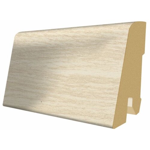 Egger Home Podna kutna lajsna Kolpino bijeli hrast (240 cm x 17 mm x 60 mm, MDF) Slike