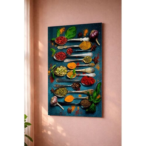 WALLXPERT Artmtlpnt23-2840 Multicolor Decorative Metal Painting Cene