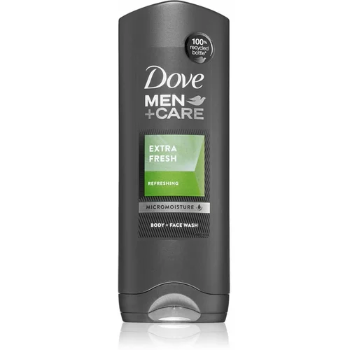 Dove Men+Care Extra Fresh gel za tuširanje za tijelo i lice 250 ml