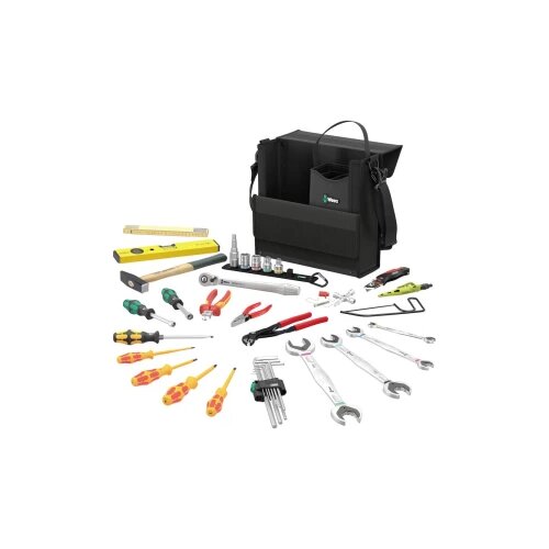 Wera 2go SHK 1 05136071001 sanitarno torba za alat sa sadržajem 36-dijelni Slike