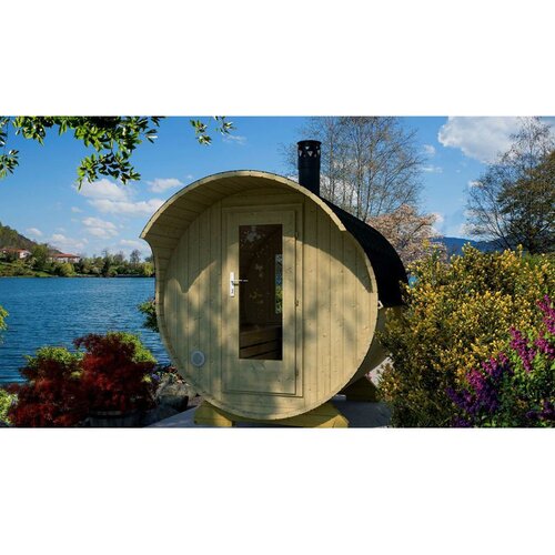 Male kuće Vanjska sauna MASKU 210 × 217 cm sa šindrom Cene