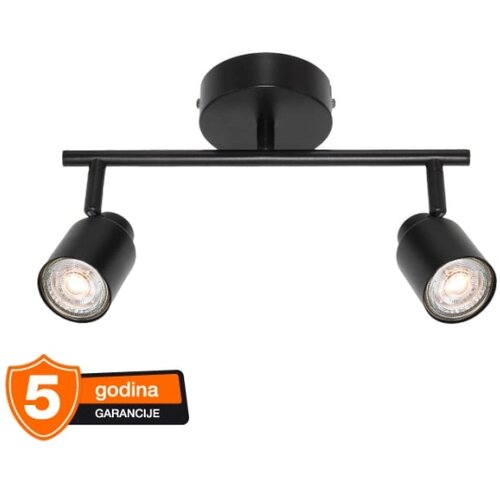 Osram PRIMAL crna spot lampa 2xGU10 4099854587344E Slike