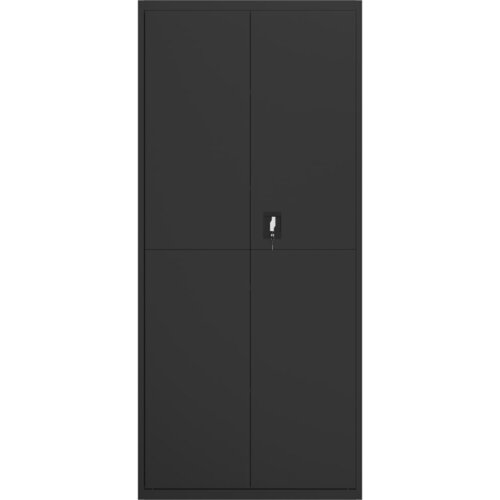  za spise crni 90 x 40 x 240 cm čelični Slike