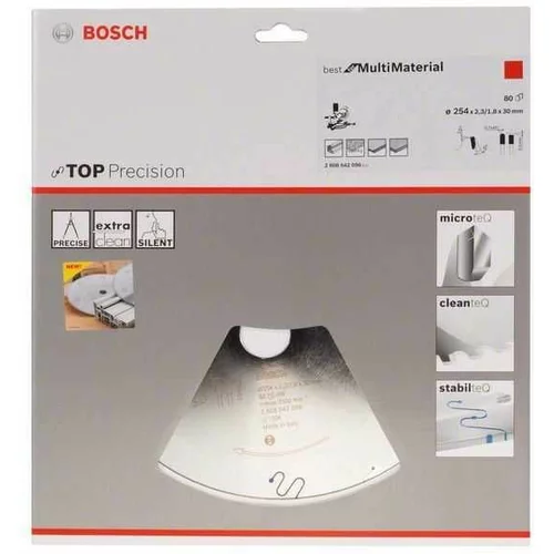 Bosch list za krožno žago Best for Multi material 2608642098, 254x30-80cm