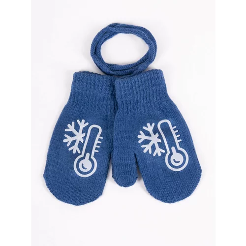 Yoclub Kids's Gloves RED-0236C-AA10-006