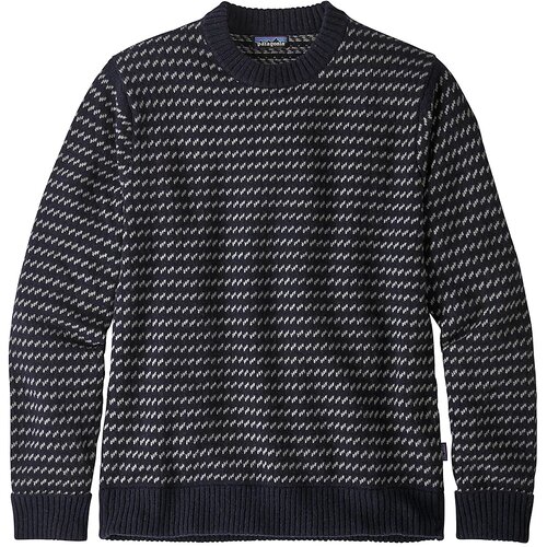 Patagonia Recycled Wool-Blend Pulover classic navy Cene