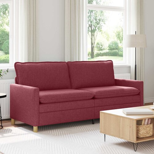 SOFA Vinska crvena 196 x 81 x 87,5 cm Tkanina Slike