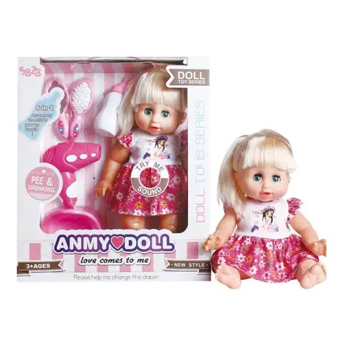 Magic Toys Plavokosa lutka sa su&scaron;ilom za kosu i ostalim dodacima Cijene