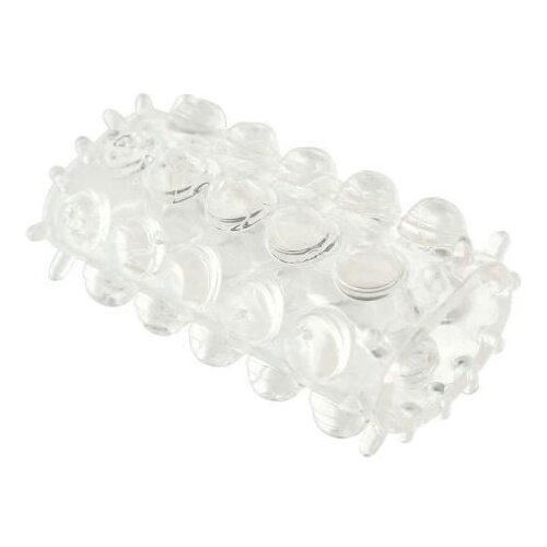 Toy Joy Rokavček za penis &amp;quot;Power Stretchy Sleeve&amp;quot; - prozoren (R9941pr) Slike