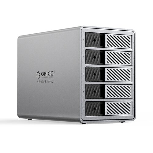 Orico 9858T3 DISKOVNO POLJE ZA THUNDERBOLT 3 S 5 REŽAMI ZA SATA HDD IN SSD, (5000347148) Cene