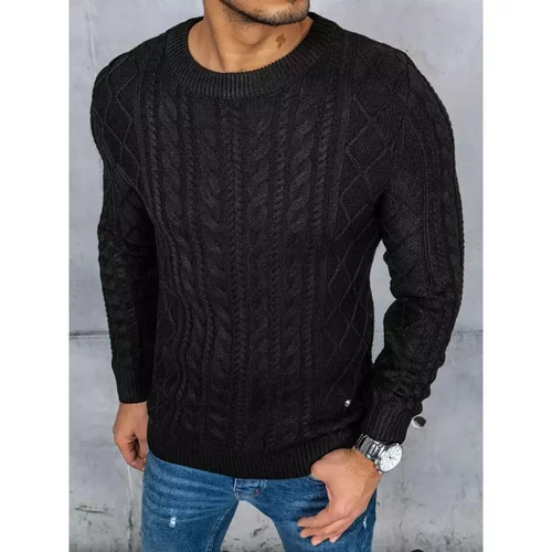 DStreet Men's black sweater WX1926
